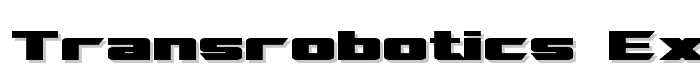 TransRobotics Extended Bold font